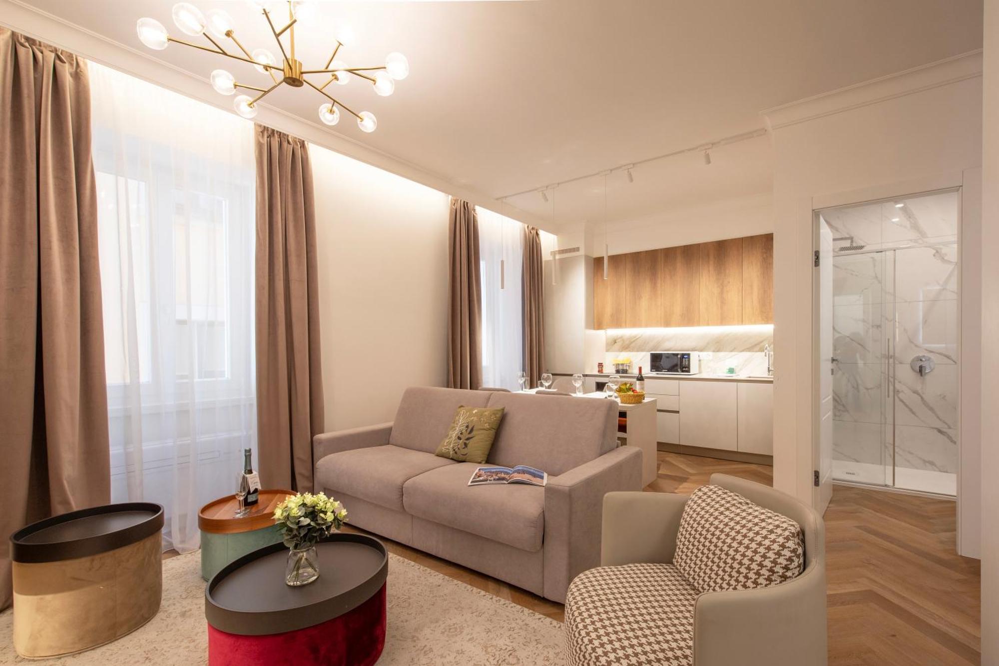 Novos Central Apartments 盧加諾 外观 照片
