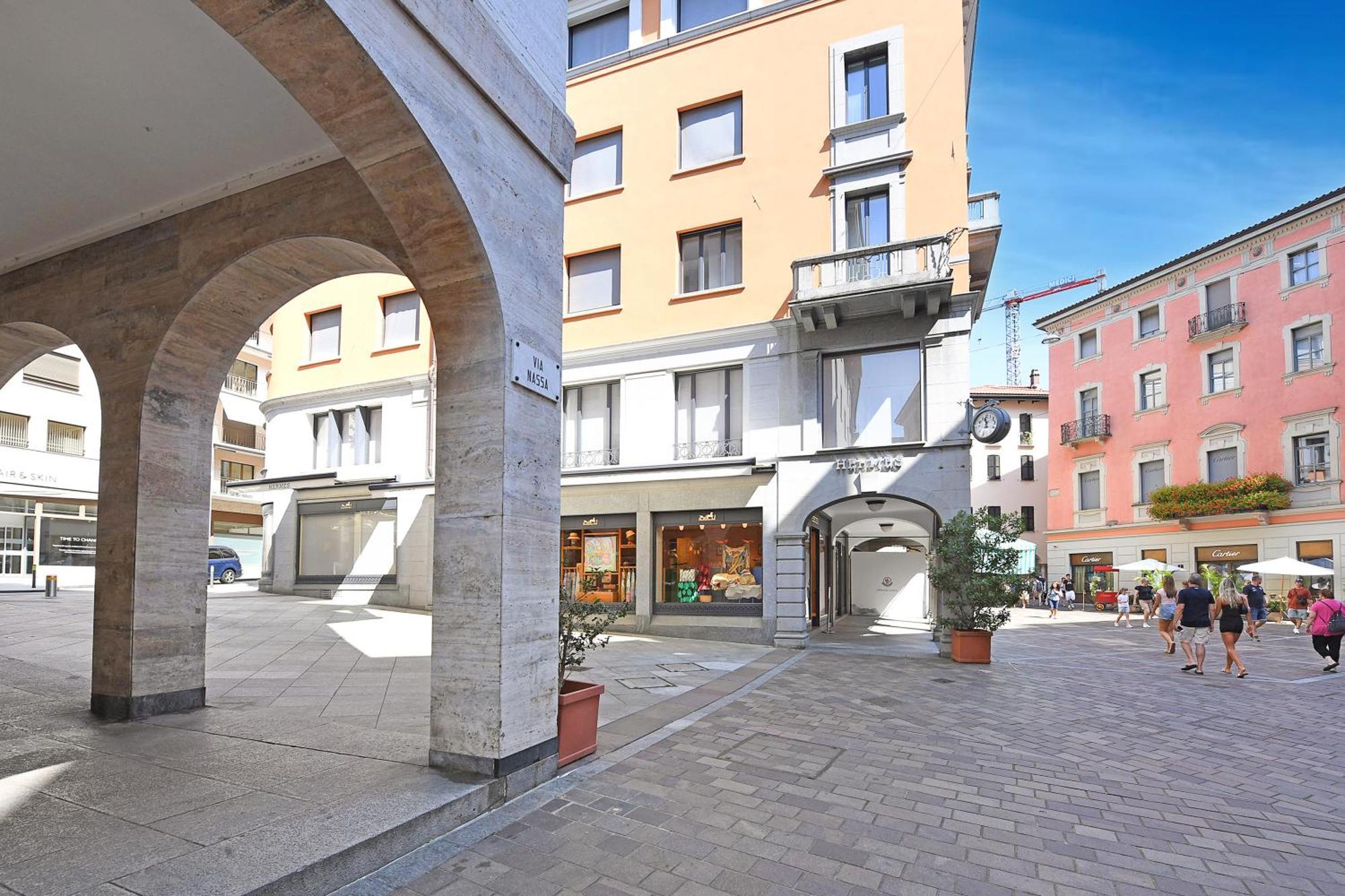 Novos Central Apartments 盧加諾 外观 照片