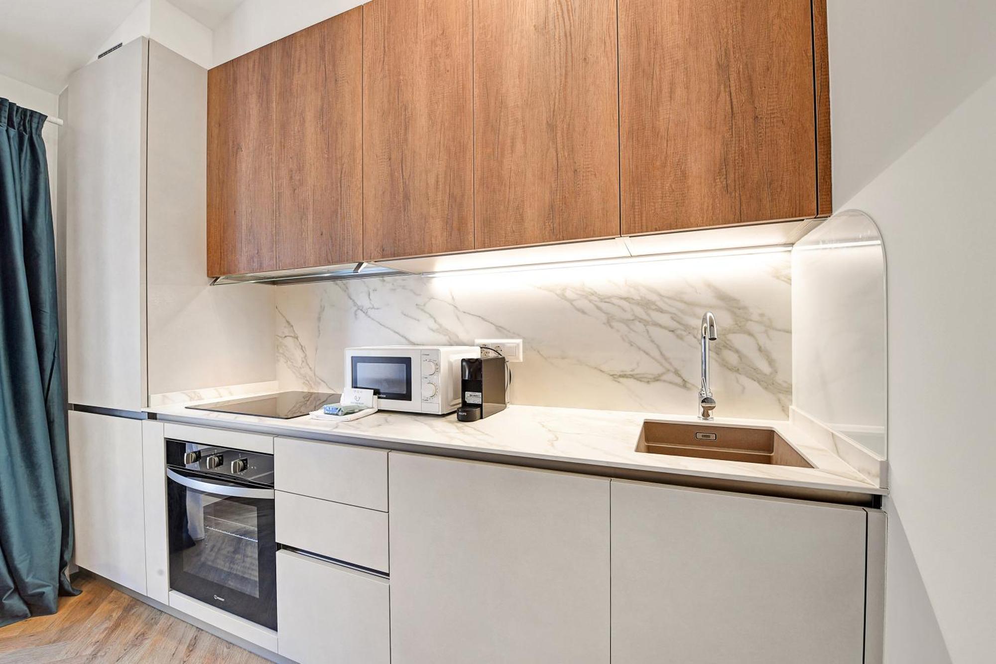 Novos Central Apartments 盧加諾 外观 照片
